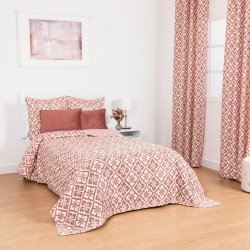 Colcha bouti Simona marsala