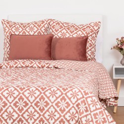 Colcha bouti Simona marsala