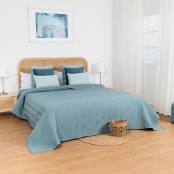 Colcha bouti lisa efecto desgastado Colcha bouti lisa efecto desgastado