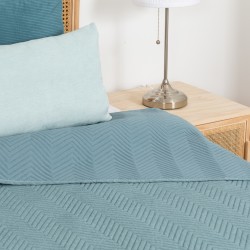 Colcha bouti lisa efecto desgastado Colcha bouti lisa efecto desgastado