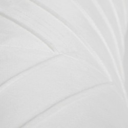Cojín cuadrante New Espiga blanco 50x50 - funda + relleno cojines-cuadrados-lisos