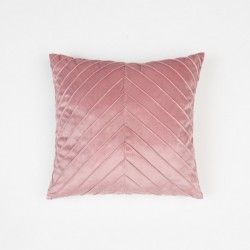 Cojín cuadrante New Espiga rosa palo 50x50 - funda + relleno cojines-cuadrados-lisos