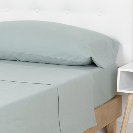 Juego de sábanas franela lisa