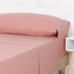 Juego de sábanas franela lisa Juego de sábanas franela lisa