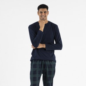 Pijama hombre franela...
