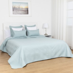 Edredón Invierno Infantil Pajaritos + Funda Cojín con la mejor oferta Color  Azul Medidas Cama 90 cm