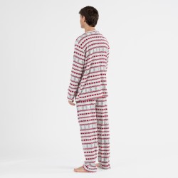 Pijama coral hombre Filipo rojo Pijama coral hombre Filipo rojo