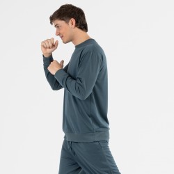 Conjunto deportivo largo hombre verde menta Conjunto deportivo largo hombre verde menta