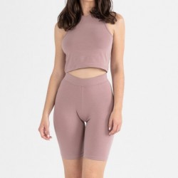 Conjunto deportivo culotte mujer malva Conjunto deportivo culotte mujer malva