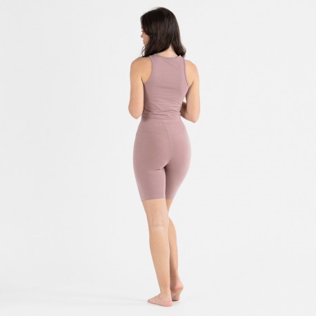 Conjunto deportivo culotte mujer malva