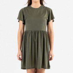 Camisón manga corta verde caceria