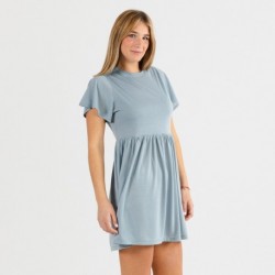 Camisón manga corta indigo vestidos-y-blusones-mujer