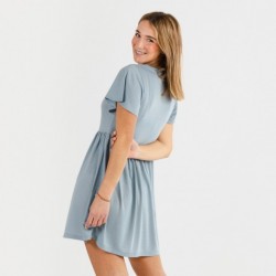 Camisón manga corta indigo Camisón manga corta indigo