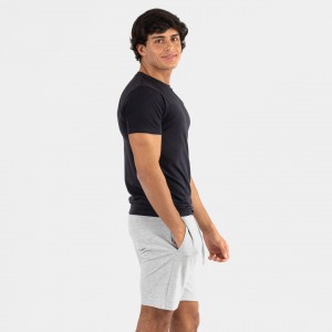 Conjunto deportivo corto hombre marino - gris 2