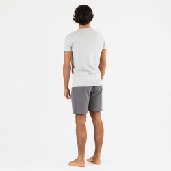 Conjunto deportivo corto hombre gris - marengo Conjunto deportivo corto hombre gris - marengo