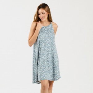 Vestido punto sedoso Sorine indigo