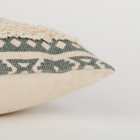 Cojín rectangular algodón 30x50 Abad - funda + relleno