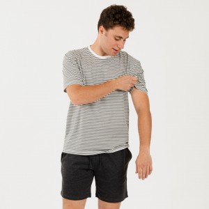 Pijama hombre corto Damian gris marengo