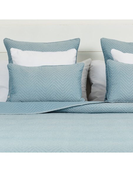 Colcha bouti lisa efecto desgastado Colcha bouti lisa efecto desgastado