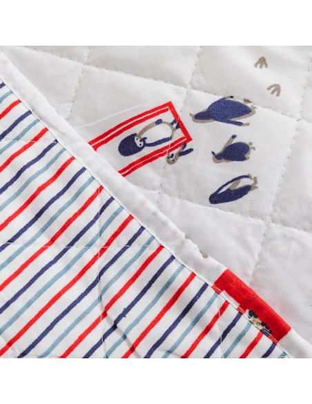 Colcha bouti York azul marino Colcha bouti York azul marino