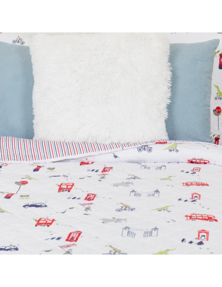 Colcha bouti York azul marino Colcha bouti York azul marino