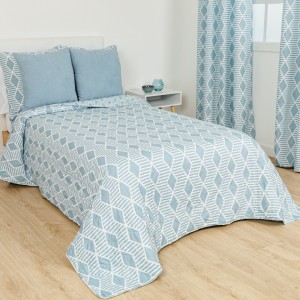 Colcha bouti Ramiro indigo
