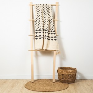 Plaid algodón Ceres negro