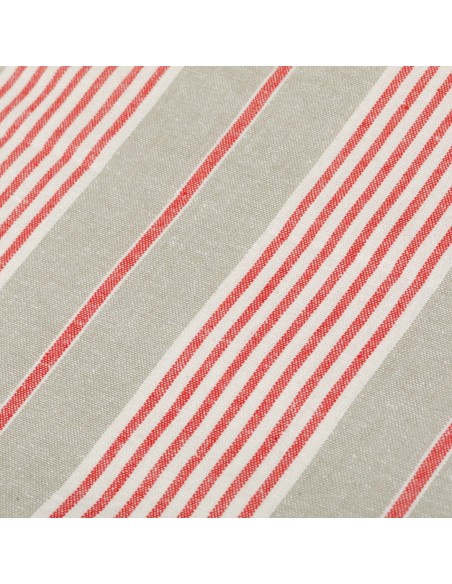Mantel Rayas rojo