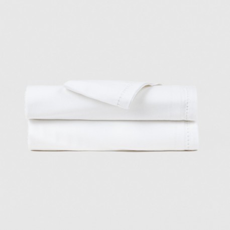 Mantel algodón blanco