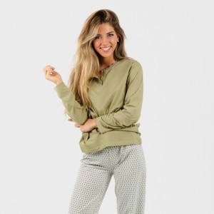 Pijama largo algodón Dueña...