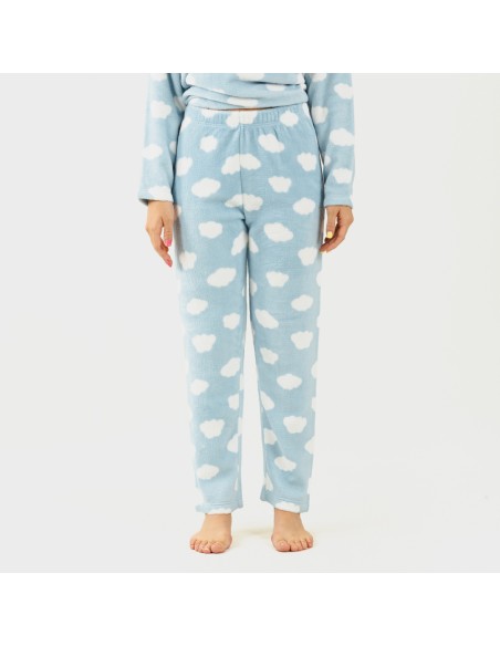 Pijama coral Nube celeste pijamas-mujer