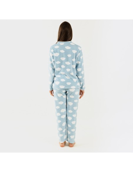 Pijama coral Nube celeste Pijama coral Nube celeste