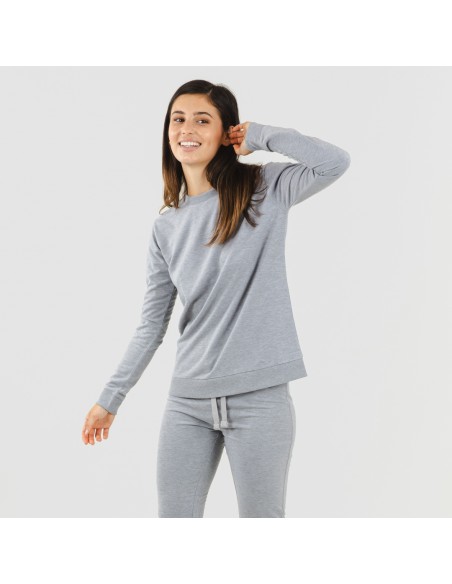 Conjunto deportivo largo mujer gris M