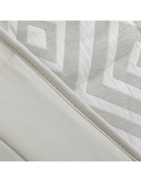 Colcha jacquard chenilla Feria perla - 120 gr Colcha jacquard chenilla Feria perla - 120 gr