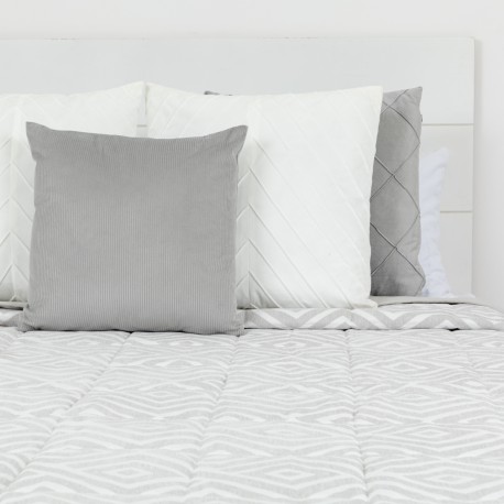 Colcha jacquard chenilla Feria perla - 120 gr