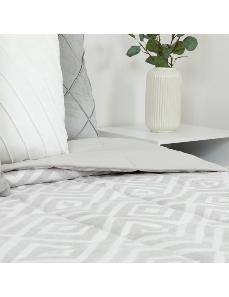 Colcha jacquard chenilla Feria perla - 120 gr Colcha jacquard chenilla Feria perla - 120 gr