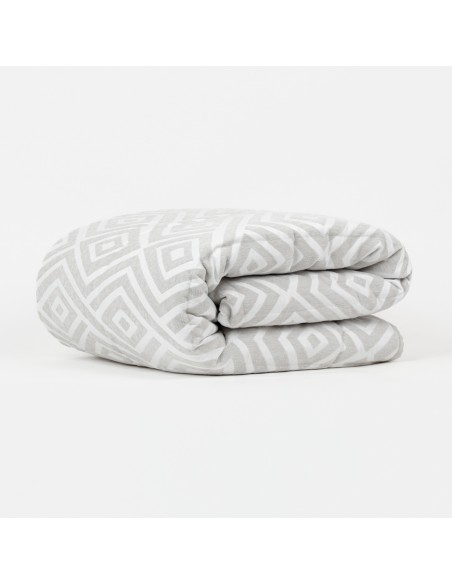 Colcha jacquard chenilla Feria perla - 120 gr Colcha jacquard chenilla Feria perla - 120 gr