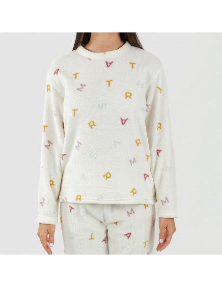 Pijama coral Letras Pijama coral Letras