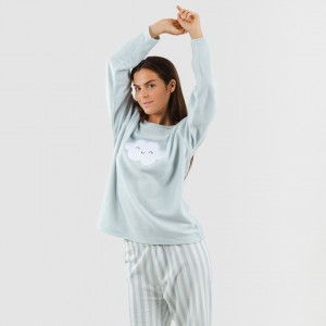 pijama mujer polar, Noidinotte aw21