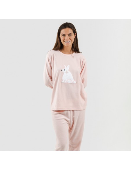 Pijama polar Midas rosa Pijama polar Midas rosa