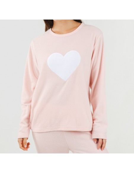 Pijama polar Praga rosa Pijama polar Praga rosa