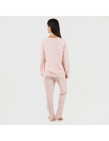 Pijama polar Praga rosa Pijama polar Praga rosa