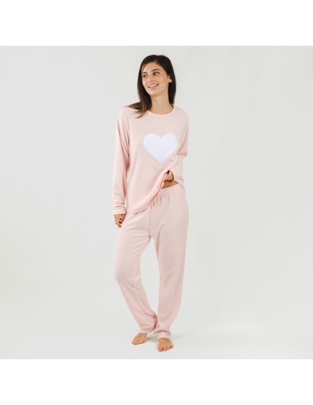 Pijama polar Praga rosa Pijama polar Praga rosa