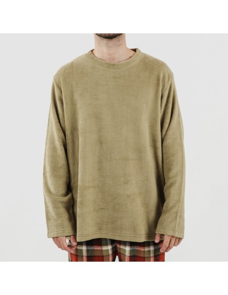 Pijama coral hombre Lucho verde Pijama coral hombre Lucho verde