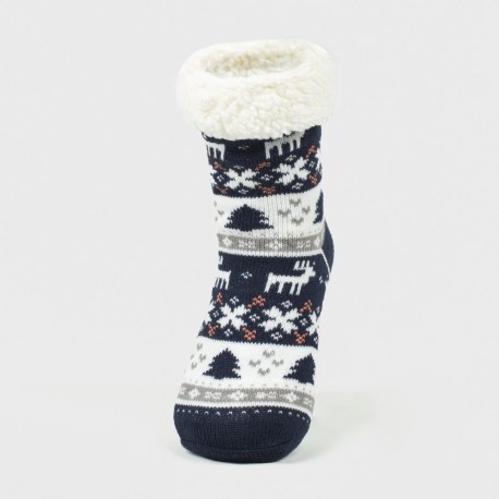 Calcetines Winter azul marino calcetines-unisex