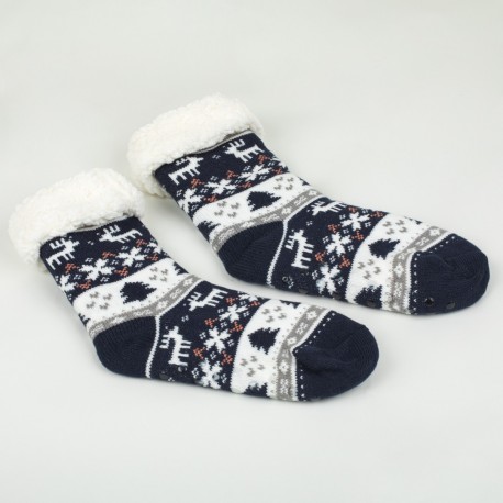 Calcetines Winter azul marino