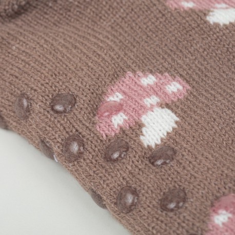 Calcetines Ellen malva rosa