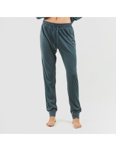 Conjunto deportivo chaqueta cremallera mujer verde azulado Conjunto deportivo chaqueta cremallera mujer verde azulado