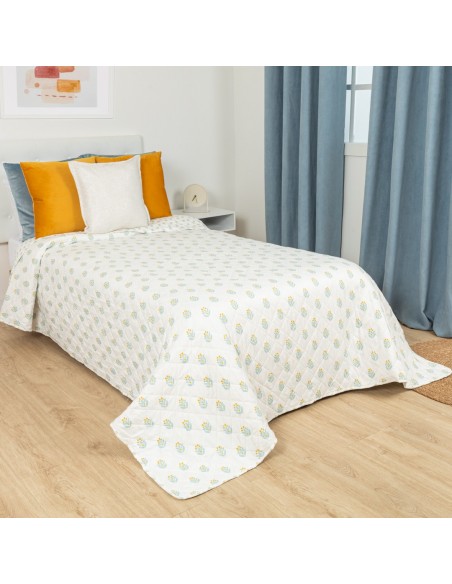 Colcha bouti Spring verde tiffany Colcha bouti Spring verde tiffany