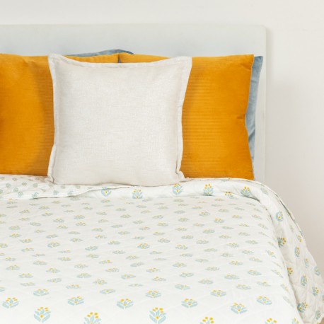 Colcha bouti Spring verde tiffany